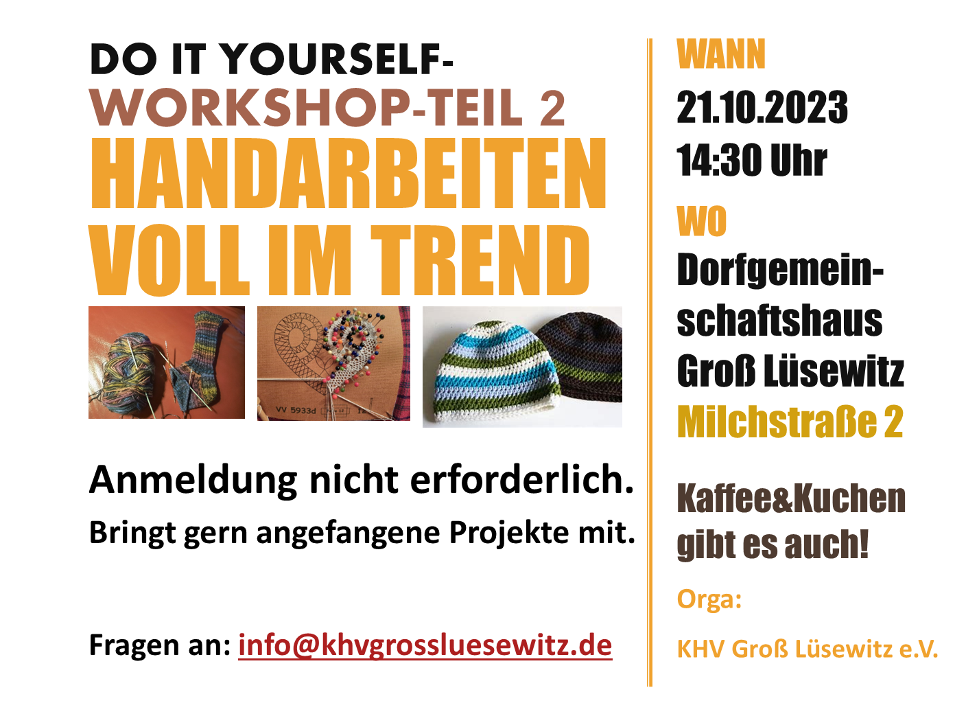 Read more about the article Do It Yourself Workshop Teil 2